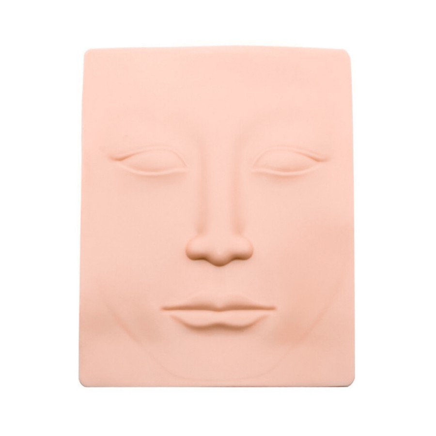 Pele Artificial 3d Em Silicone Treinamento De Micro pigmentação Lábios Rosto Olhos