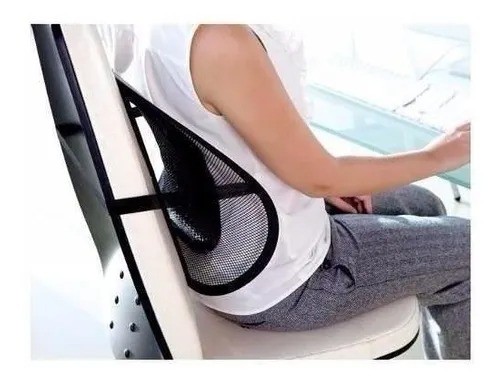 Apoio Suporte Lombar Encosto Postura Ergonômico Para Cadeira
