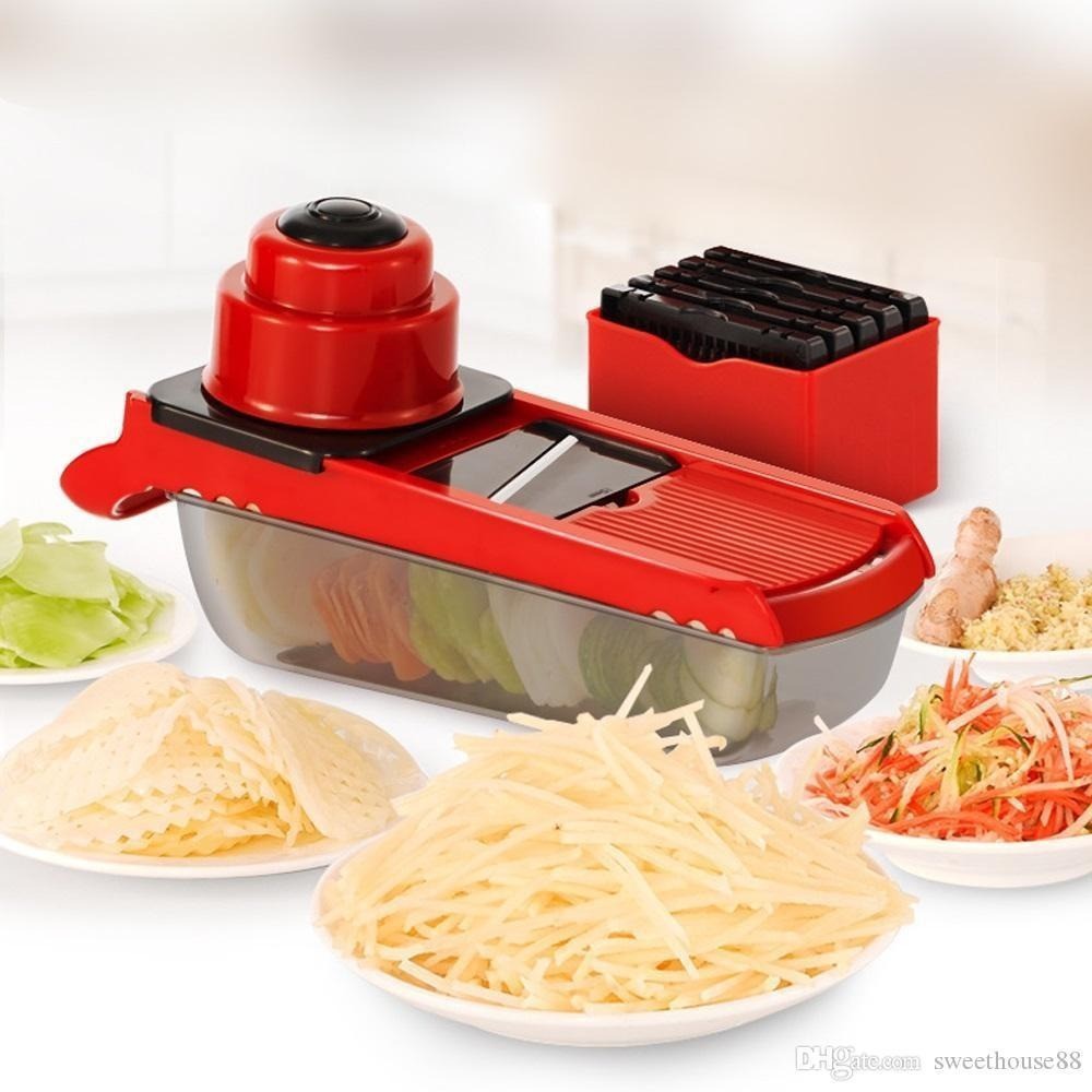 Mandoline Fatiador De Legumes Ralador Aço Inoxidavel