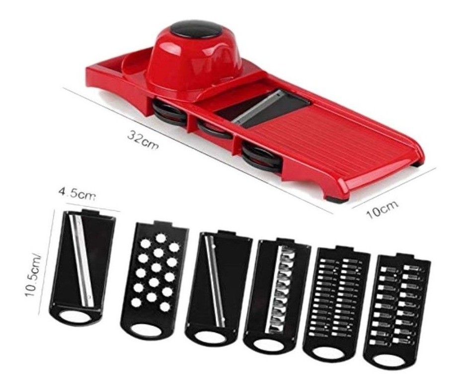 Mandoline Fatiador De Legumes Ralador Aço Inoxidavel