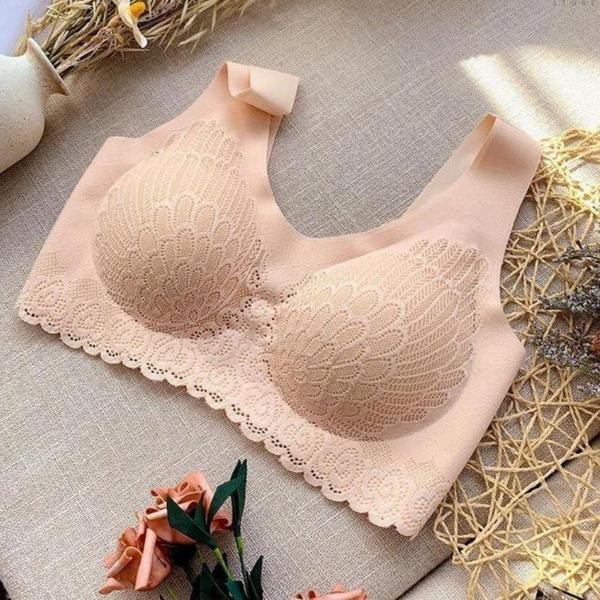 Sutiã Top Diva Conforto Sem Costura Push Up Bojo Removível