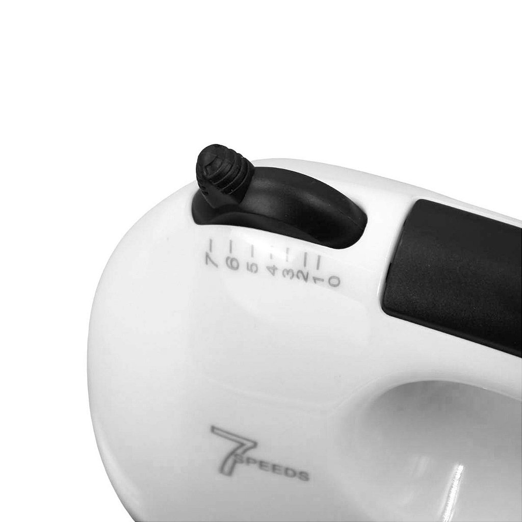 Mini Batedeira Portátil 7 Velocidades 260W Batedores Massas Clara 110v