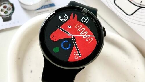 Smartwatch W8P W28 Pro Redondo Serie 8 Com NFC Comando de Voz - Preto