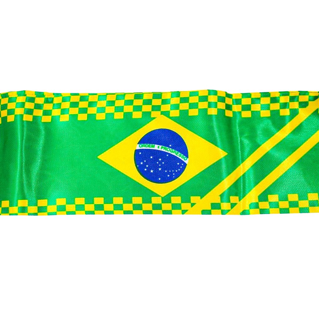 NO:0633 Cachecol Brasil Copa do Mundo