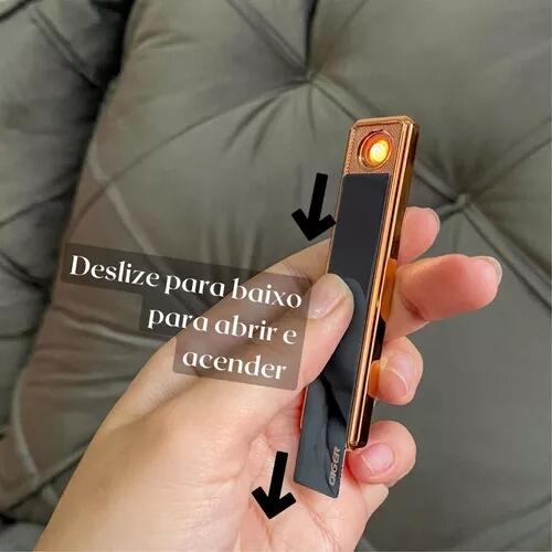 Caixa Com 18 Isqueiro Elétrico Recarregável Usb