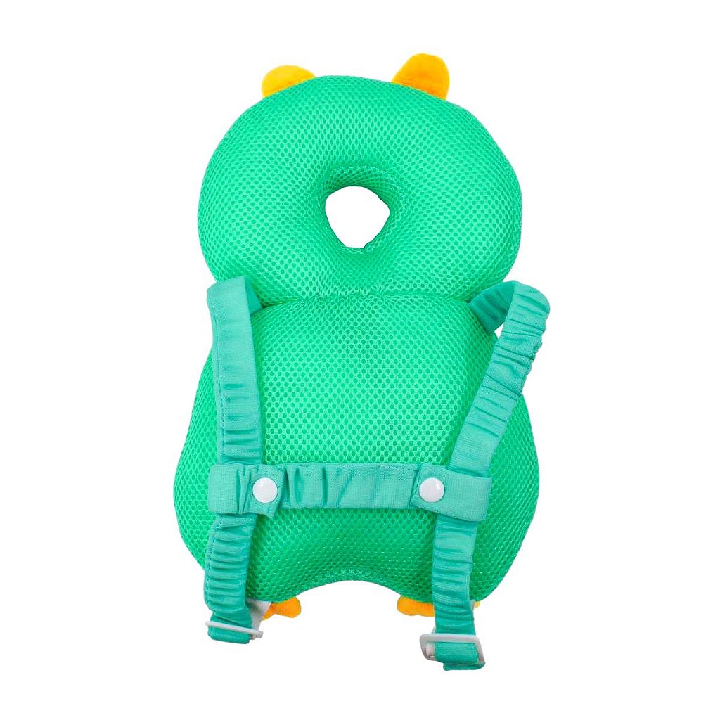 Almofada Mochila Proteção Cabeça Anti Queda Costas Bebê