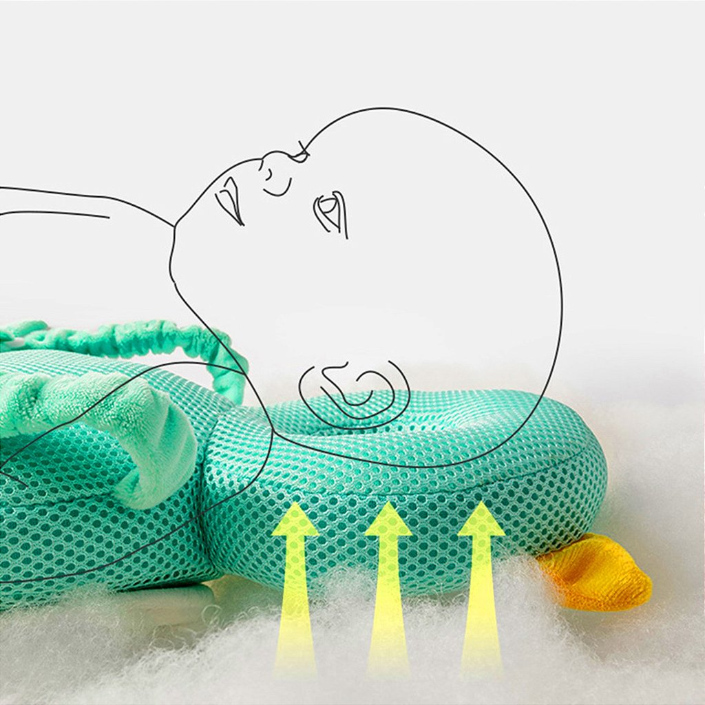 Almofada Mochila Proteção Cabeça Anti Queda Costas Bebê