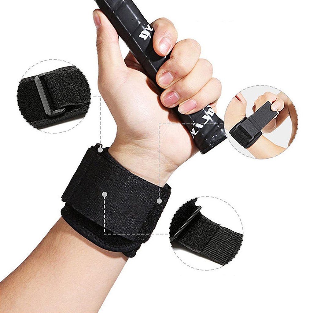 Munhequeira Para Tendinite Ortese Ajustável Pulso Neoprene Unissex