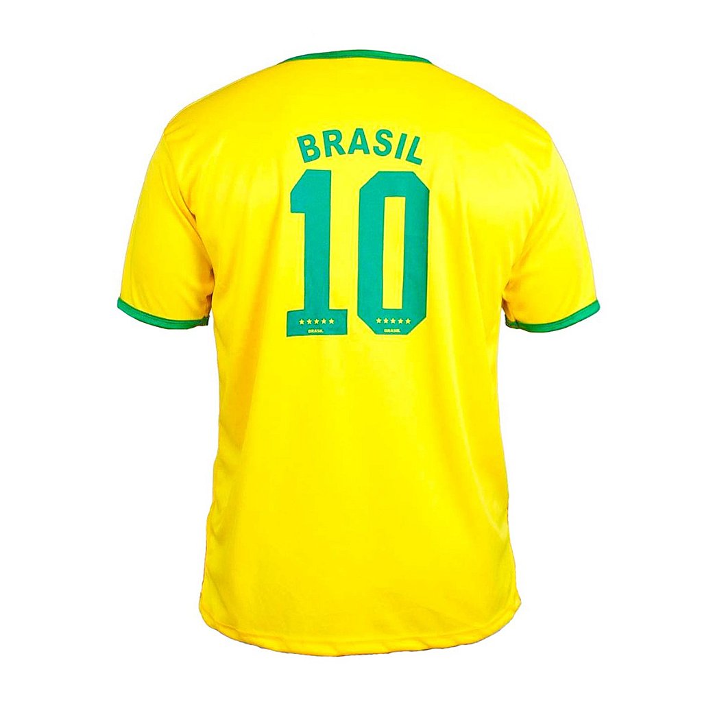 Camisa Brasil Copa do Mundo Torcedor Futebol