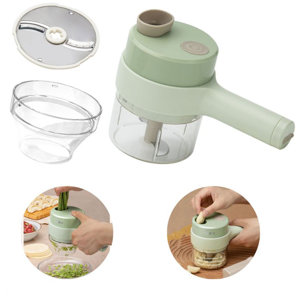 Cortador Triturador Elétrico Multifuncional Para Vegetais E Carnes Aço Inoxidável