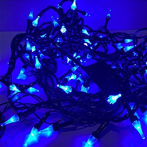 100 Lampadas Pisca Pisca Formato Bico Luz Super Led Natal