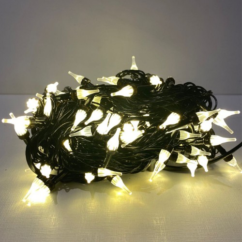 100 Lampadas Pisca Pisca Formato Bico Luz Super Led Natal