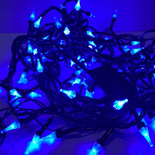100 Lampadas Pisca Pisca Formato Bico Luz Super Led Natal