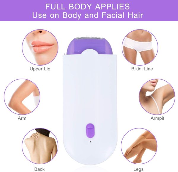 Depilador a Laser Mini Removedor De Pelos Corporal Yes Finish Touch Light