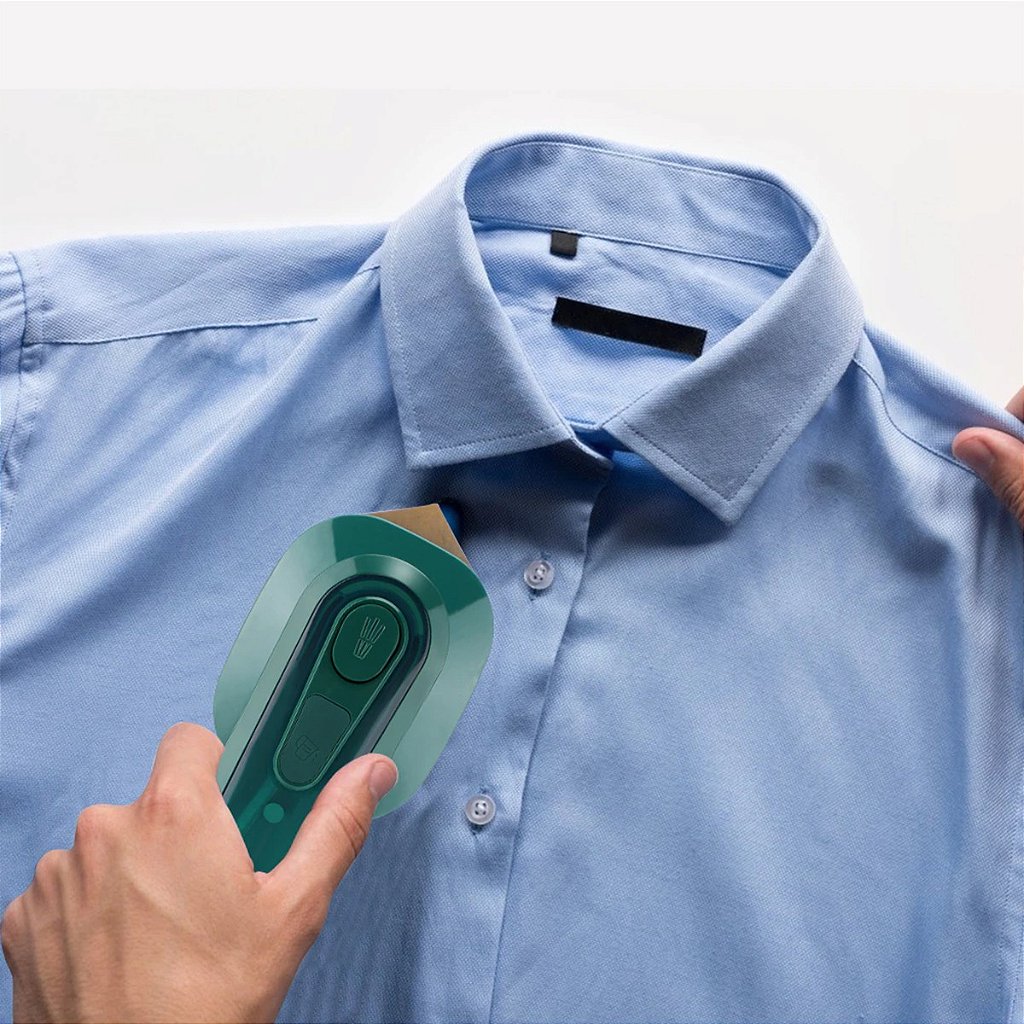 Mini Ferro De Passar Roupa Portátil Para Viagem Cabe Na Mala Bivolt