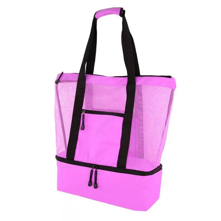 Bolsa Térmica C/ Compartimento Para Praia Piscina Campo