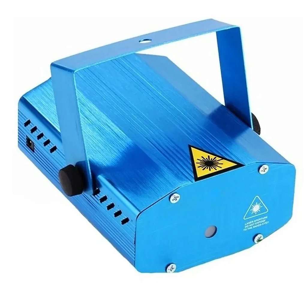 Mini Laser Led Projetor Raio Holográfico Luzes Natal Papai Noel