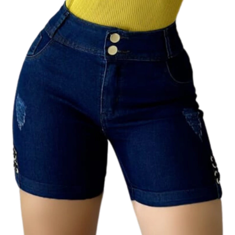 Kit 3 Shorts Feminino Cintura Alta Versatilidade Em Tres