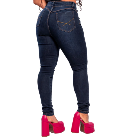 Calca Jeans Destroyed Feminina Casual