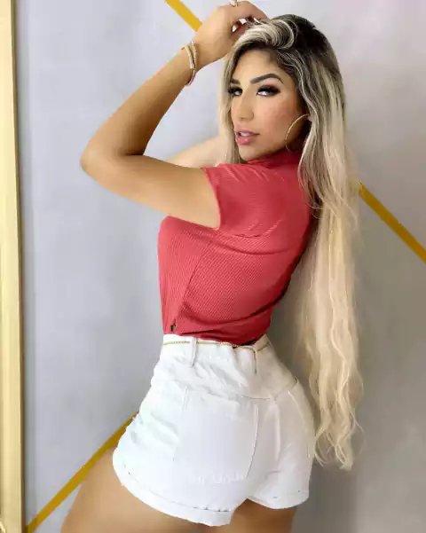 Blusa Feminina Manga Curta Cor Goiaba A Docura Da Moda