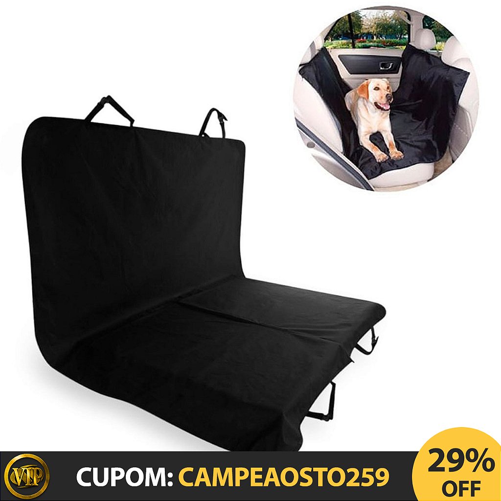 Capa de Proteção Para Banco de Automóveis Cães e Gatos