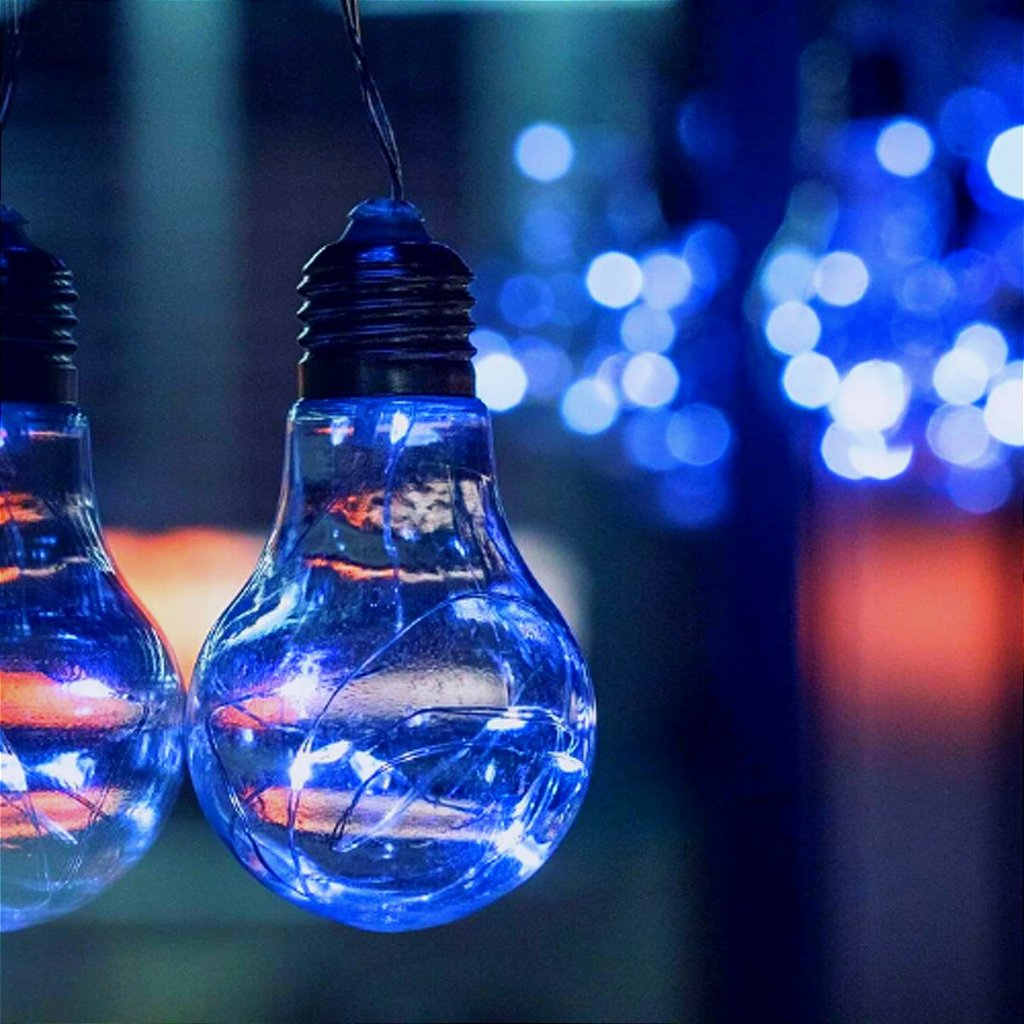 Fio De Fada Com 10 Lampadas De Led Pisca USB e Pilha