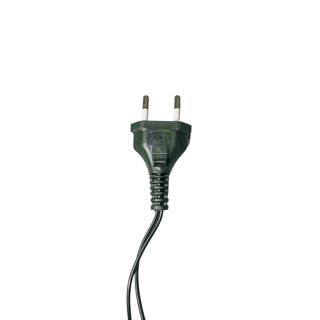Cordão Com 50 Lâmpadas De Led Formato Pequena Gota 5 Metros Fio Verde Escuro