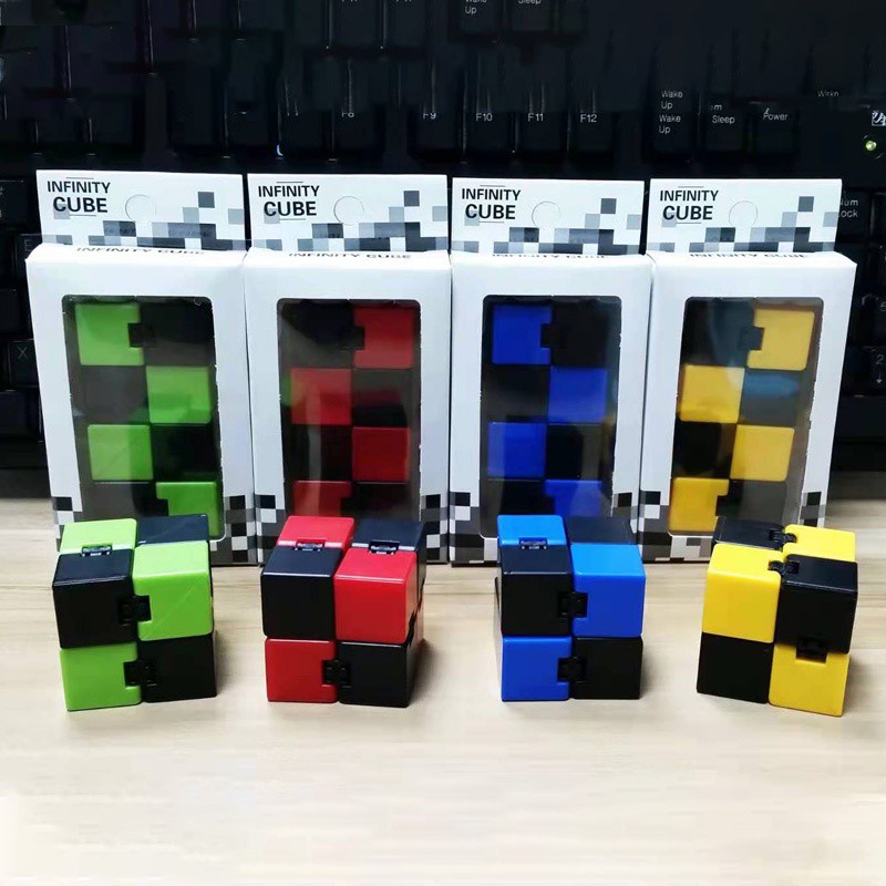 Infinity Fidget Cube Para Crianças E Adultos Estresse E Ansiedade Alivio