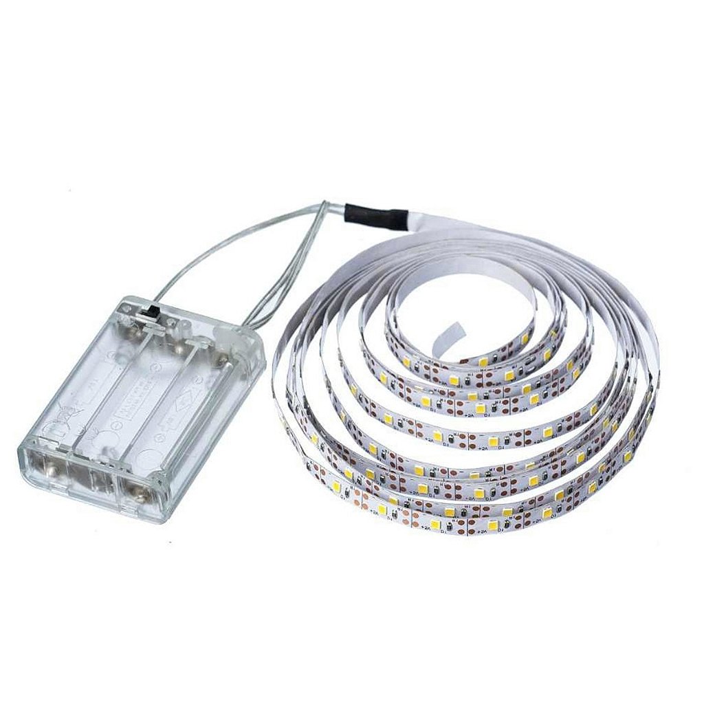 Fita LED Adesiva Para Decoração 120L 2 Metros