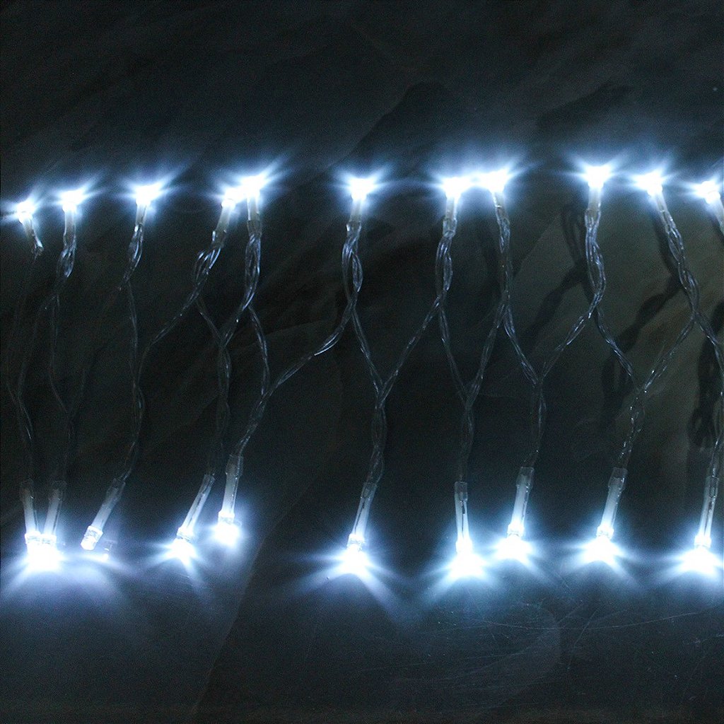 Pisca de LED Cordão 50L 5M a Pilha Para Natal Ano Novo