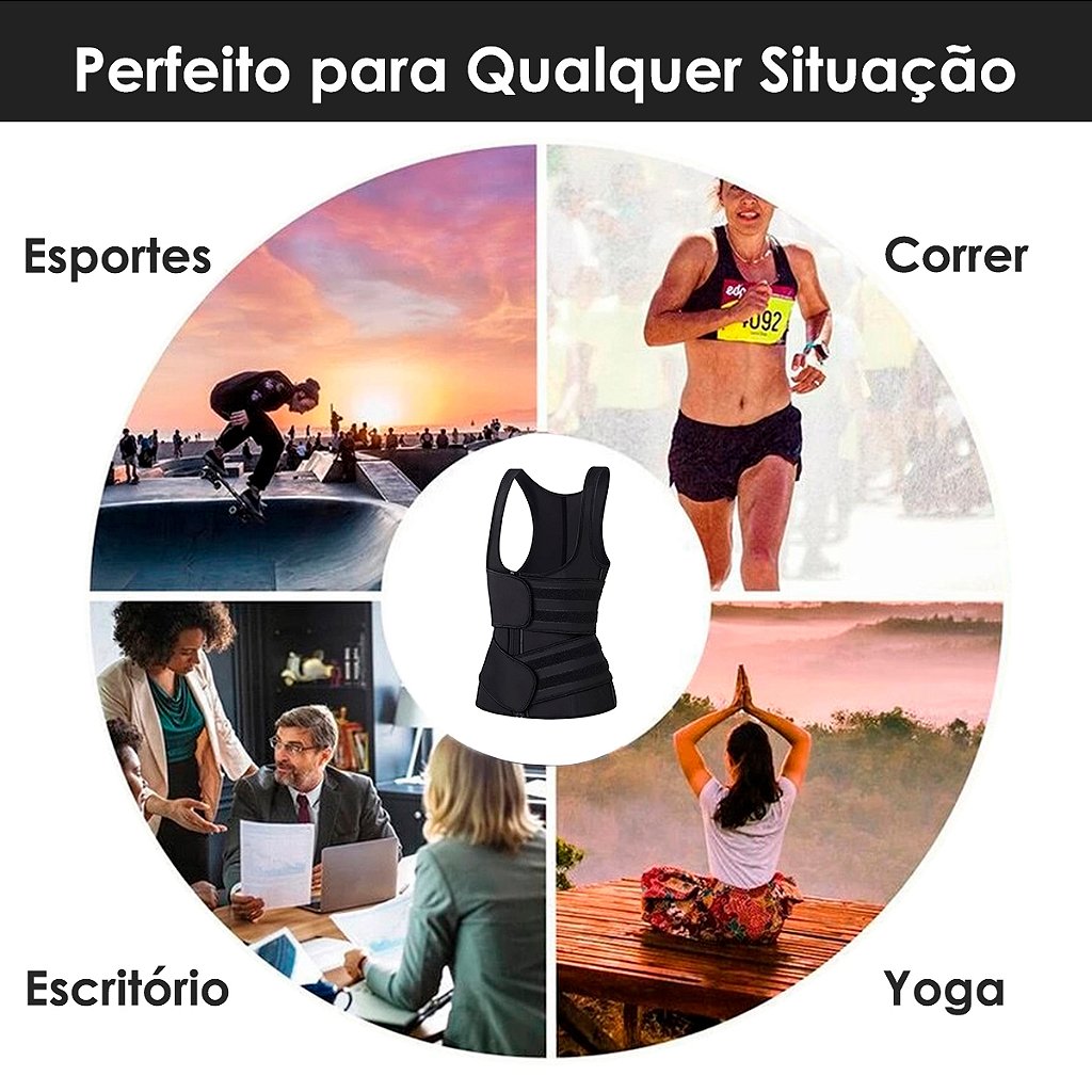 Cinta Modeladora Feminina Corpete Corselete Fecho Duplo