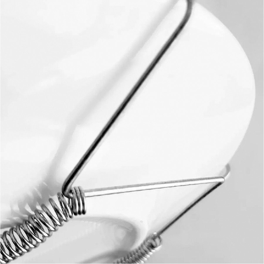 Suporte Gancho Mola Dourada Prato Decorativo Parede Pendura