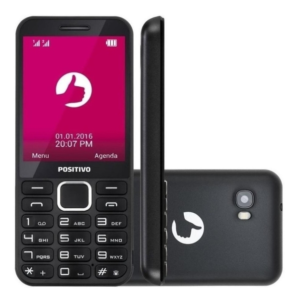 Celular Para Idoso Positivo P28 Dual Bluetooth Teclas Grande