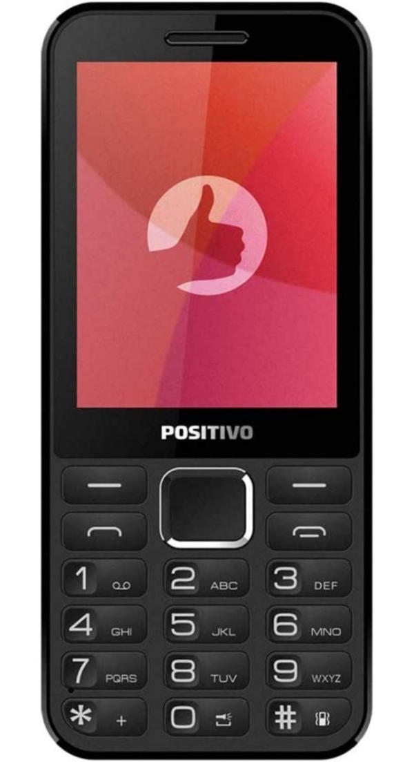 Celular Para Idoso Positivo P28 Dual Bluetooth Teclas Grande