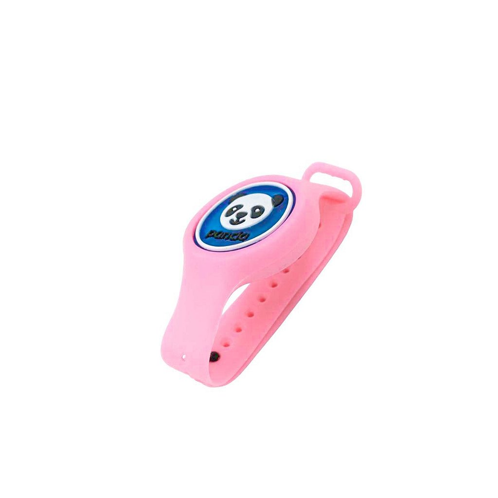 Pulseira Relógio Infantil Repelente De Mosquito Figurinhas