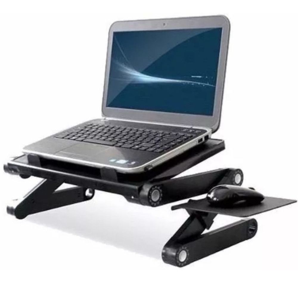 Mesa Notebook Multifuncional Articulável Cama Suporte Mouse