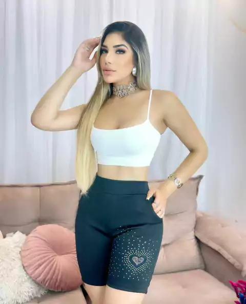Shortinho De Malha Neoprene