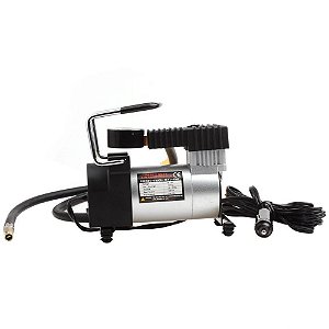 Compressor De Ar Veicular Profissional Portátil 12v Carro