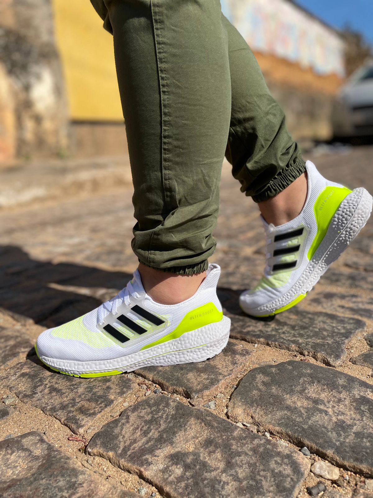 Tênis Ultraboost 21 Masculino Adidas Branco