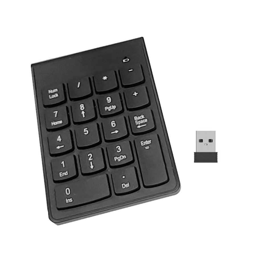 Mini Teclado Numerico Sem Fio Para Notebook