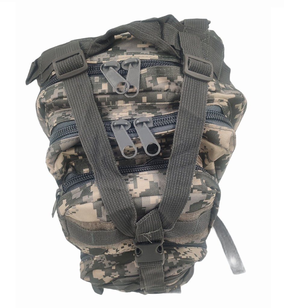 Mochila Tática Militar Assalt 30l 3d Cinza Digital