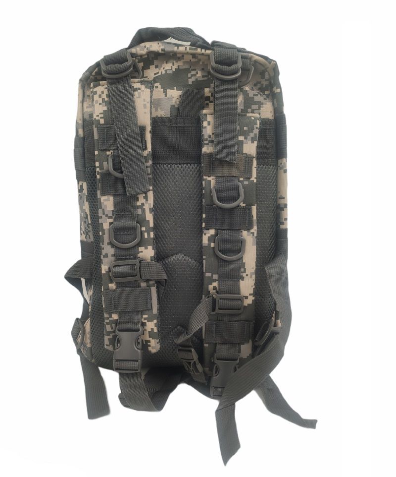 Mochila Tática Militar Assalt 30l 3d Cinza Digital