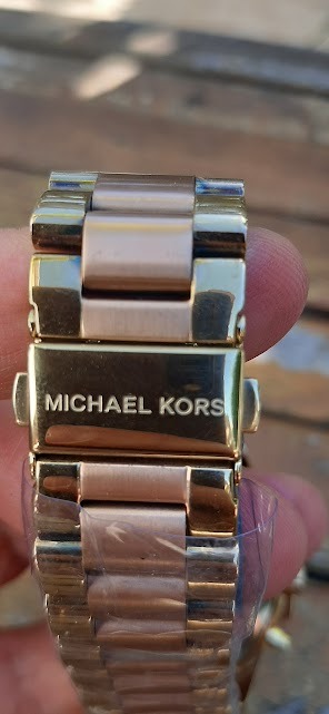 Relógio Michael Kors dourado/prata (1)