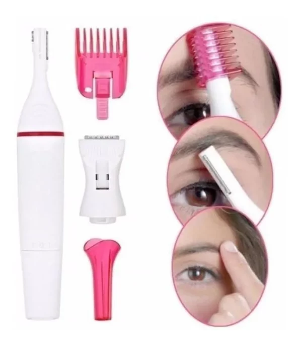 Depilador elétrico sem fio Sweet Sensitive Precision cor branco