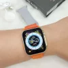 Relógio Smartwatch Iwo Watch Hw8 Ultra Series 8 Com Nfc c/ 2 Pulseiras