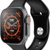 Relógio Smartwatch Iwo Watch Hw8 Ultra Series 8 Com Nfc c/ 2 Pulseiras