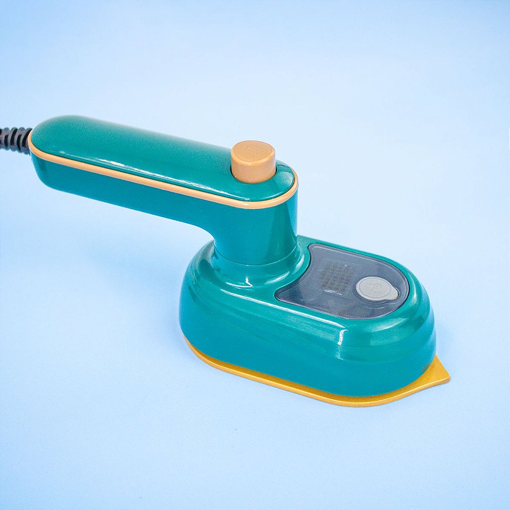 Mini Ferro De Passar Roupa Giratório Portátil A Vapor