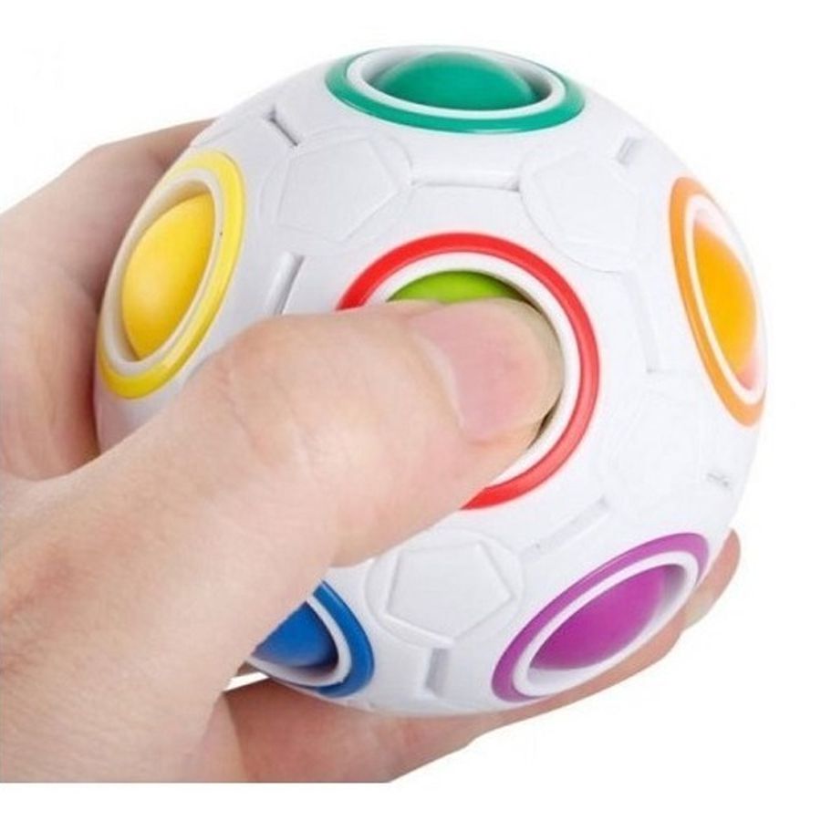 Cubo Magico Bola Puzzle Rainbow 12 Furos