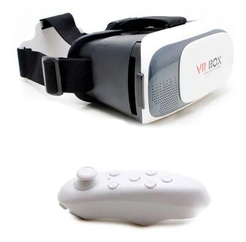 Óculos 3d Realidade Virtual Com Controle Para Celular Jogos