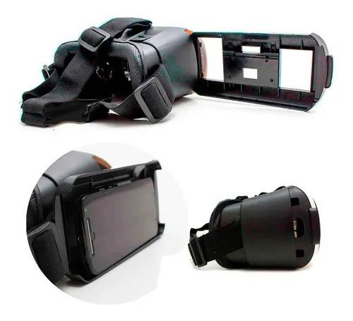 Óculos 3d Realidade Virtual Com Controle Para Celular Jogos